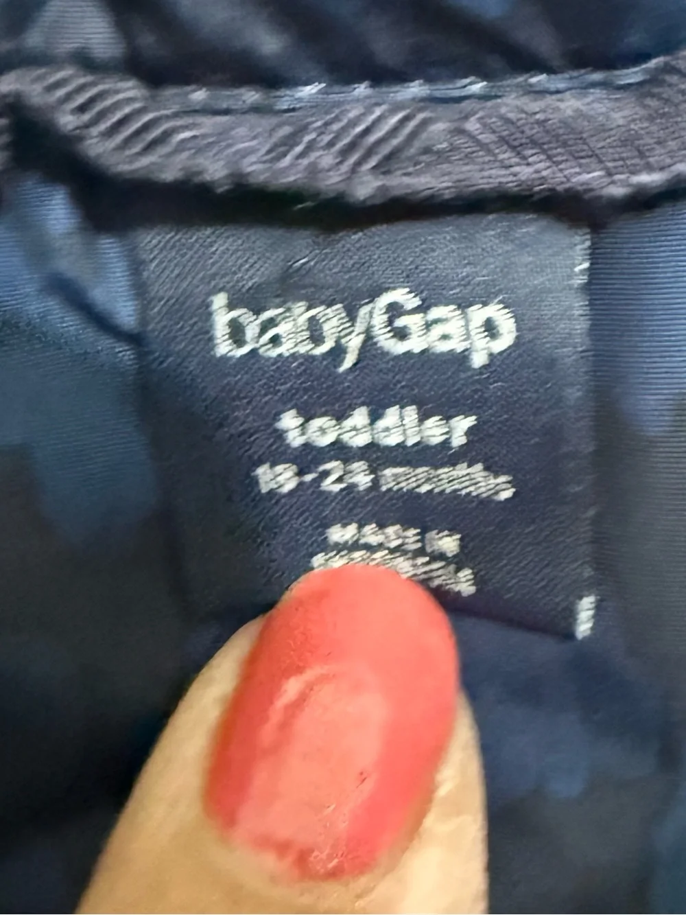 GAP sleeveless navy